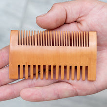 Load image into Gallery viewer, 2 Sided Beard Comb