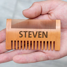 Load image into Gallery viewer, 2 Sided Beard Comb